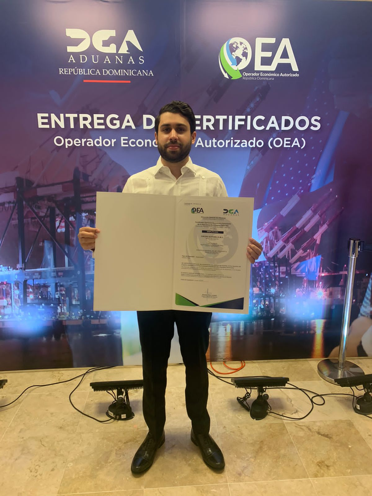 Aduana Certificado